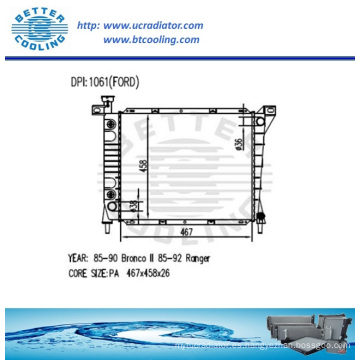 RADIADOR AUTOMÁTICO PARA FORD 85-90 Bronco II 85-92 Ranger PA / 1 / AT